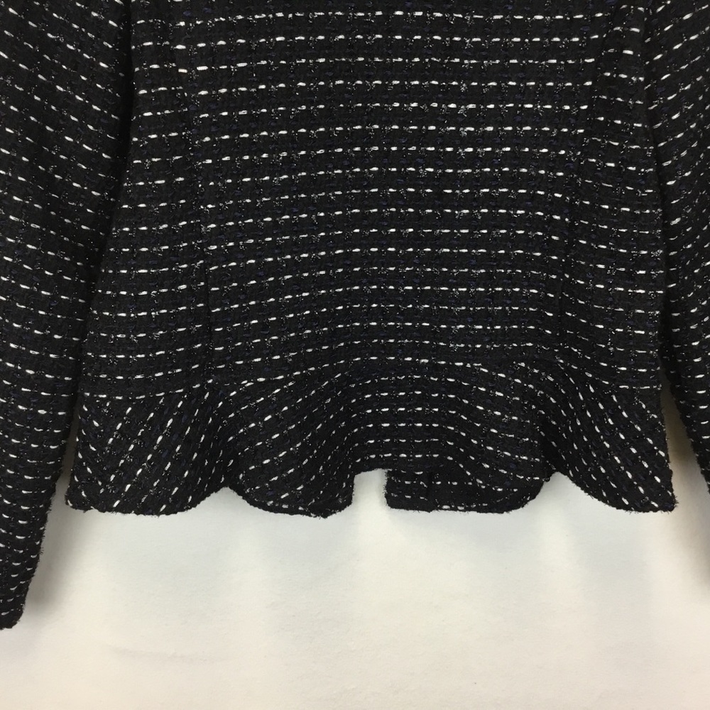 Anthropologie Dolan Tweed Peplum Open Jacket. - Picture 5 of 9